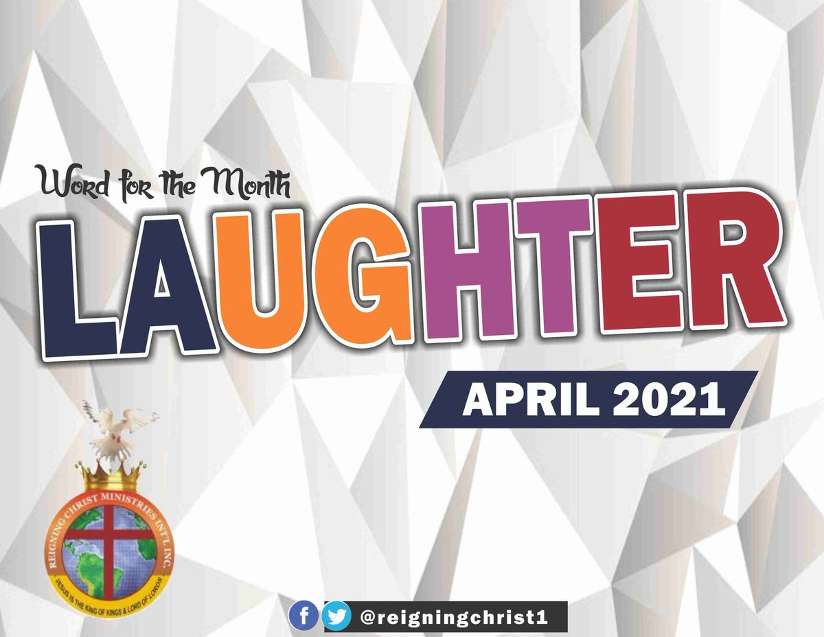 reigningchrist1's tweet photo. Welcome to April,
Our month of Laughter
#mamaexcel 
#laughter 
#yearofgreatopendoorsfornewbeginning https://t.co/7zNBFe87Co