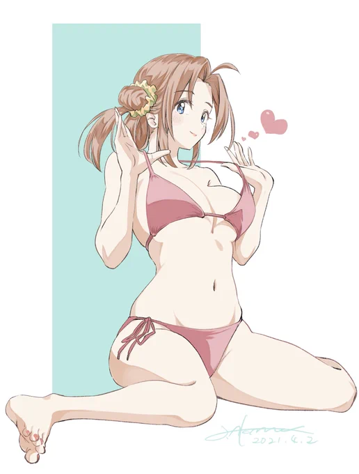 みずぎの練習 