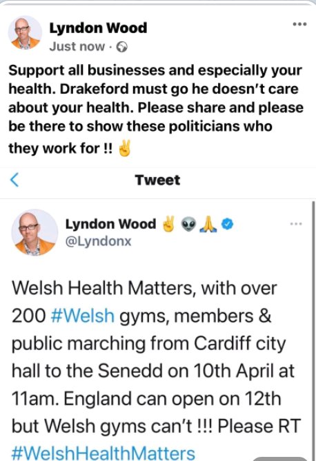 jackpow's tweet photo. Pows Gym joining many others Sat 10th April 👊🏋️‍♂️👏
@Lyndonx @campaign_gain 

#welshhealthmatters #reopengyms 
#April10th https://t.co/foKvHcsZII