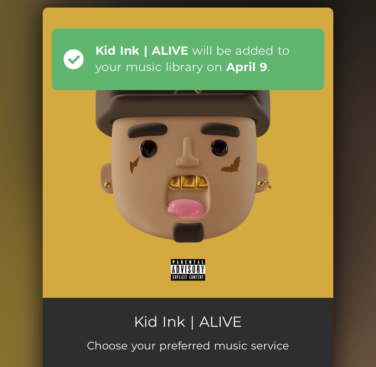 Pre-saved! Can t wait for this one! Happy birthday   