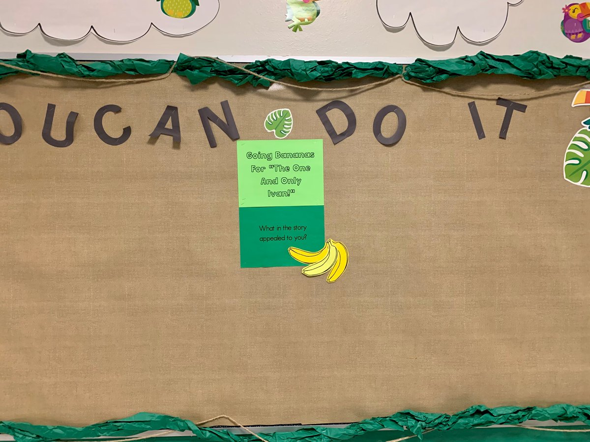 Rowlett2ndGrade's tweet photo. What can we say? We love witty word play here in 2nd grade! 🍌 @Rowlett_Bobcats #rowlettelementarysurvivors https://t.co/AelXCOZdpT