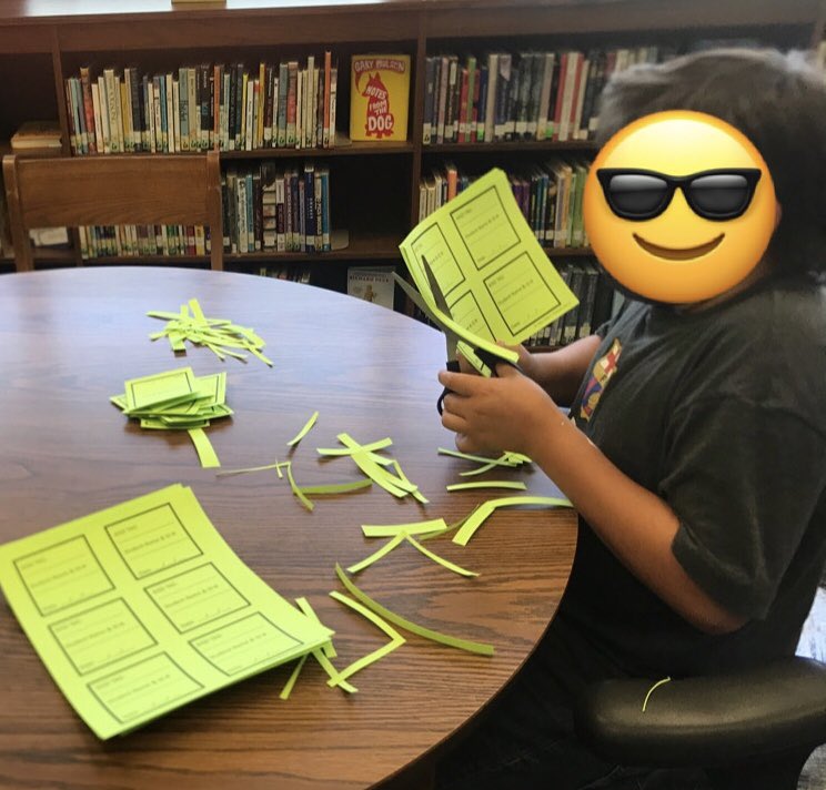 MendezMSLibrary's tweet image. Thanks to this wonderful student who wanted to spend the last few minutes of school helping out in the library! They put labels on computers for testing &amp;amp; cut computer check out slips. 🥰 @MendezMiddleSch @AustinISD #AISDProud