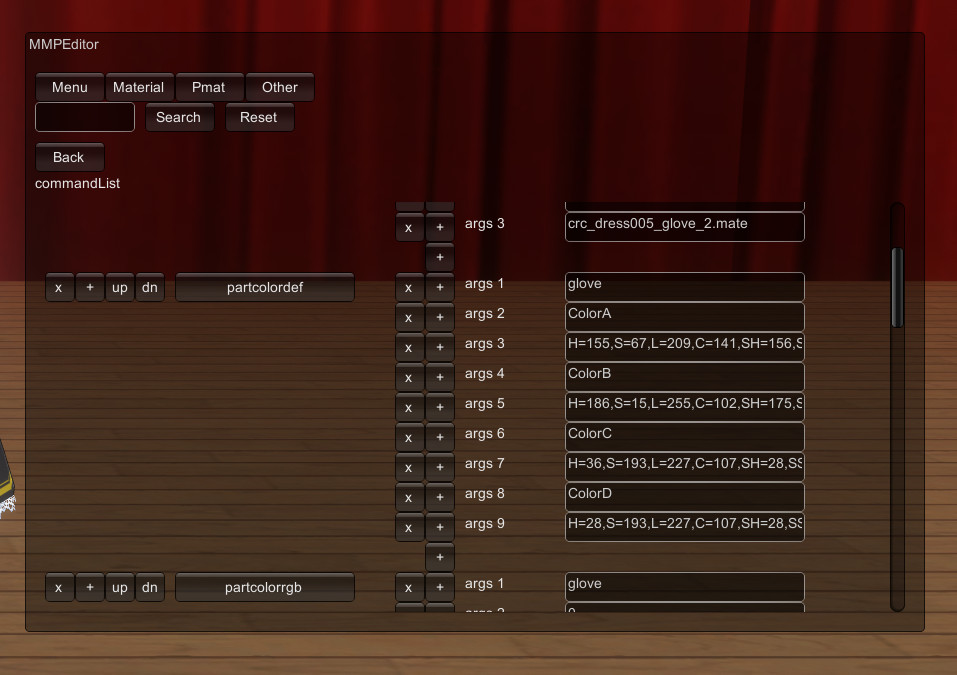 Now making ingame resource editor (maybe has synergy for mod loader)
Now i found menus is much more complex than COM3D2 menus