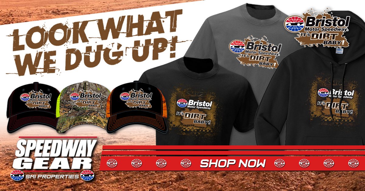 You've been asking and #ItsDirtBaby gear is back!

Get yours now before it's gone.
https://t.co/YJ9DGXrgqf

#ItsDirtBaby #ItsBristolBaby #NASCAR https://t.co/qQioV5NqmX