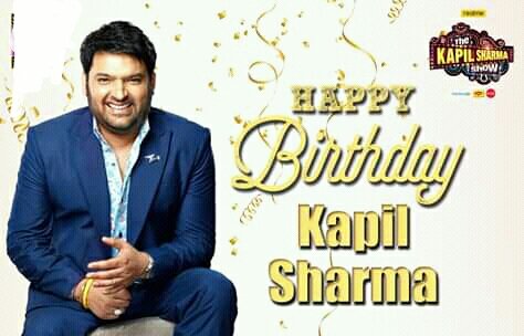 Happy 40th Birthday to Indian Comedian & Actor,
Mr Kapil Sharma Ji. 