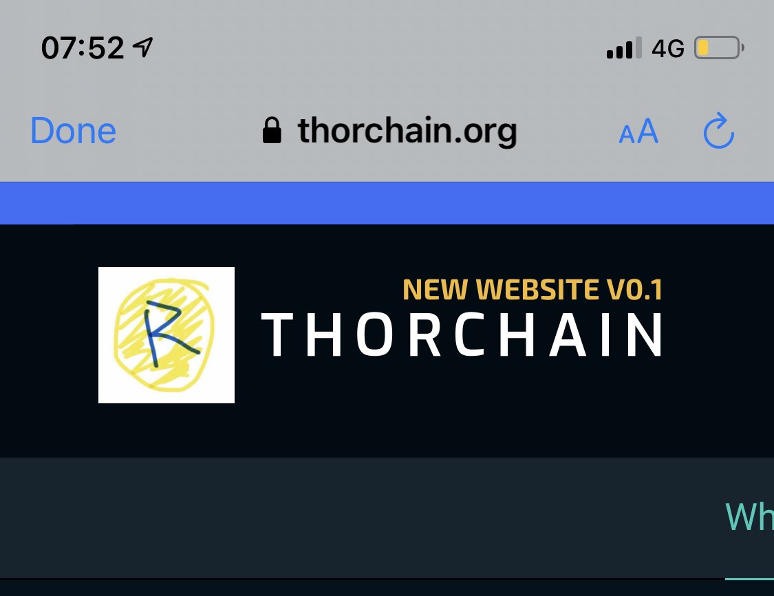 THORChain's tweet photo. New logo. Hope you all like it. 

$RUNE

https://t.co/1LzAhERD9J https://t.co/AOO8K4rT44