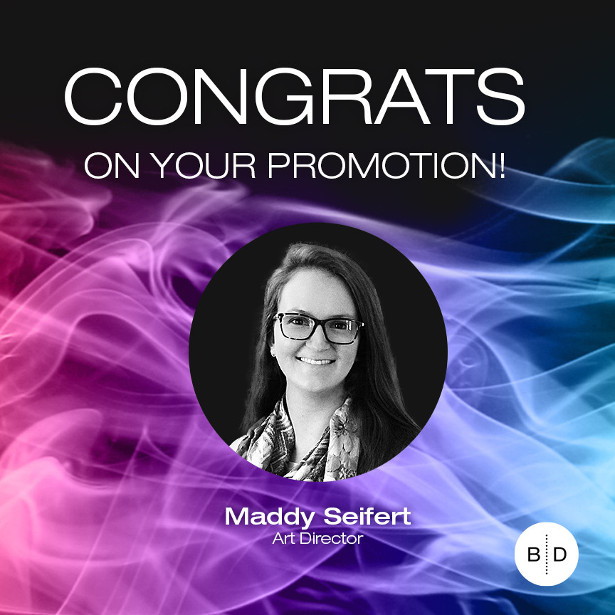 DirectionsMKTG's tweet photo. Congrats on your promotion, Maddy! Thanks for all you do for our clients and the team! https://t.co/jkM02rnU90 #promotionjob https://t.co/NaygHT3a1W