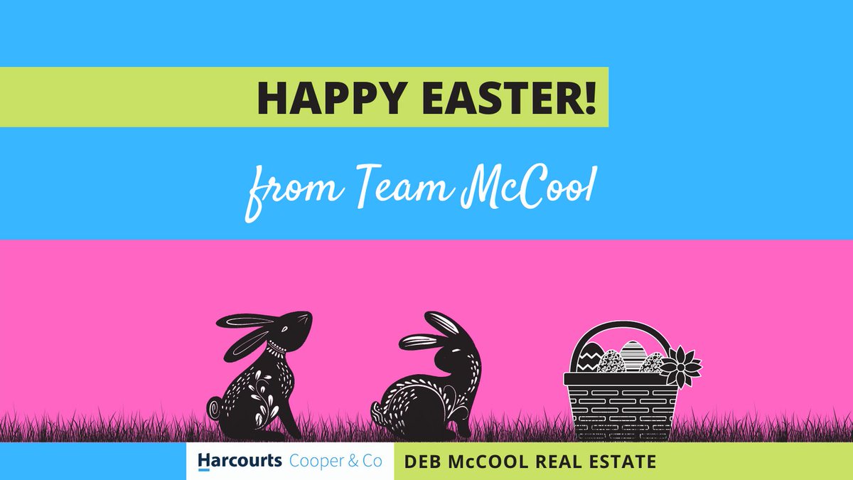 DebMcCool's tweet image. #happyeaster Wishing everyone a fabulous Easter weekend - make sure you enjoy this lovely autumn weather and each other's company #debmccoolrealestate #harcourts #topagent