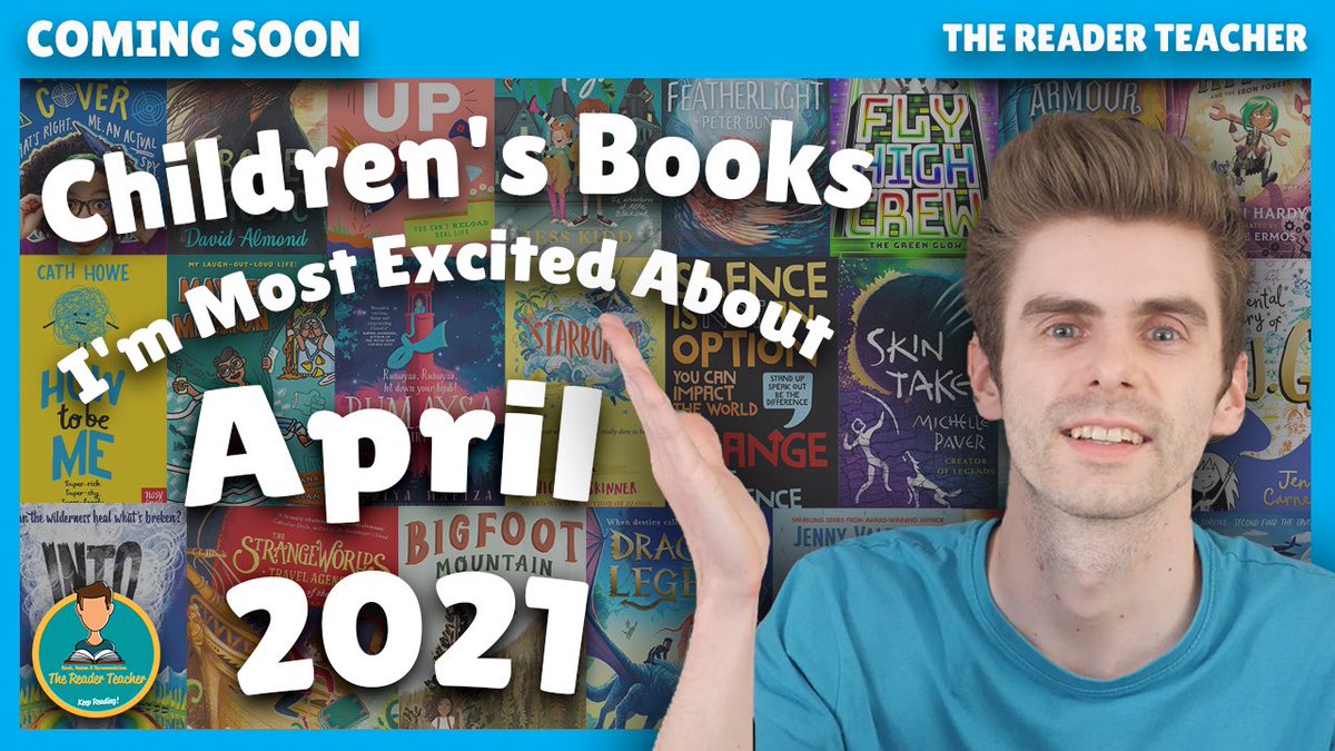 👀 Check out my April 2021 Children’s Books I’m Most Excited About over on my new YouTube channel (Please subscribe!)

📚🌟 Every month, I put together #ComingSoon videos featuring my most anticipated children’s books releases to bump up your TBRs!

➡️ youtu.be/Z2u3cpKVtIA