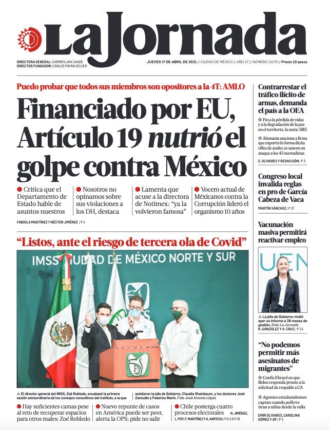 percepcionmx's tweet photo. El Pasquín oficial... https://t.co/ocZToIS8G5