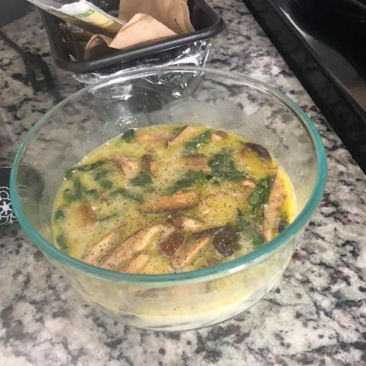Awaken180's tweet photo. We LOVE to see clients get creative in the kitchen! 👏

Thanks to Jessica for sharing how she amped up our Cream of Mushroom Soup by adding sautéed mushrooms and spinach. Delicious, healthy, and simple... that's our kind of lunch! 🙌

#AwakenApproved #Soup #CookWithAwaken180 https://t.co/WrfumrSejX