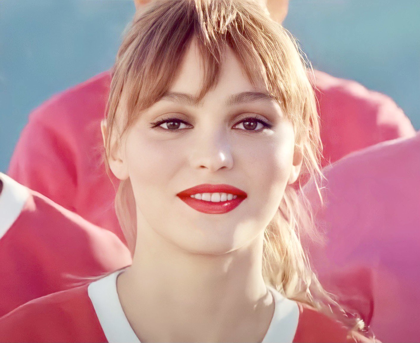 Lily-Rose Depp Updates on X: More photos of Lily-Rose for the new Chanel  Rouge Coco Bloom lipstick promotional campaign! 💋❣️   / X