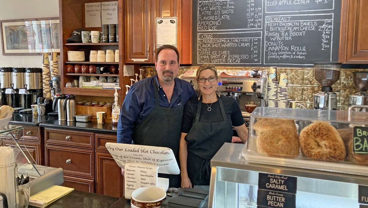 OneVisionDHF's tweet image. The Doylestown Health Medical Staff thanks Mary and Vincent Bocchino of Nonno's Italian Coffee Parlor for co-sponsoring special gift cards given to the hardworking Nurses and COVID-19 clinical teams at Doylestown Hospital. #OneCommunity #DoylestownHealthFoundation