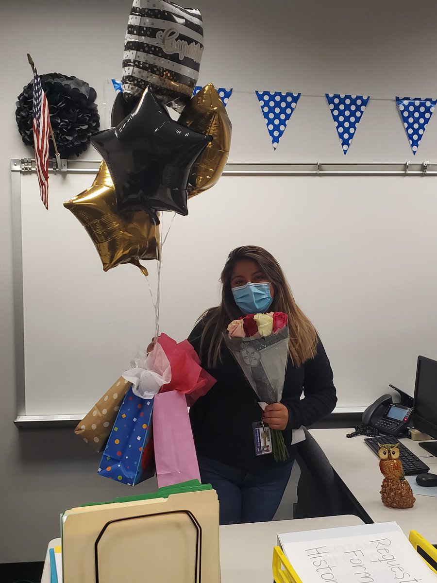 It is with great sadness that we say see ya later to our very own Mrs. Rodriguez! You are amazing and <a href="/ElsikNGCRams/">Elsik Ninth Grade Center</a> is so lucky to have! We are so proud of you and know you will do great in this next chapter of your career! WE LOVE YOU!!! ❤💙 <a href="/OlleMightyOwls/">Olle Middle CITGO Innovation Academy</a>