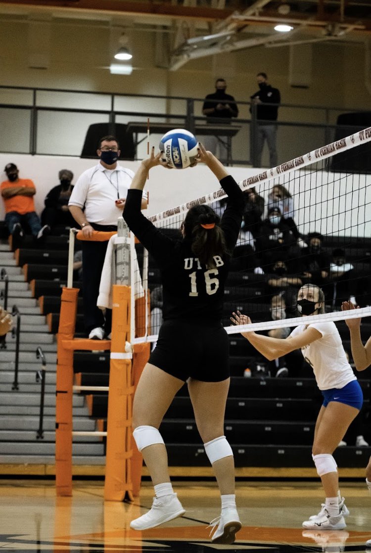 UTPBVolleyball's tweet photo. Congratulations to our very own Junior Setter Analise Lucio on making Spring 2021 First Team All Tournament in @lonestarconf championship! We love to see it! Hard work does pay off, keep up great work both off and on the court. 😤🏐#FalconsUp #utpbvolleyball https://t.co/ymJhfKjvQP