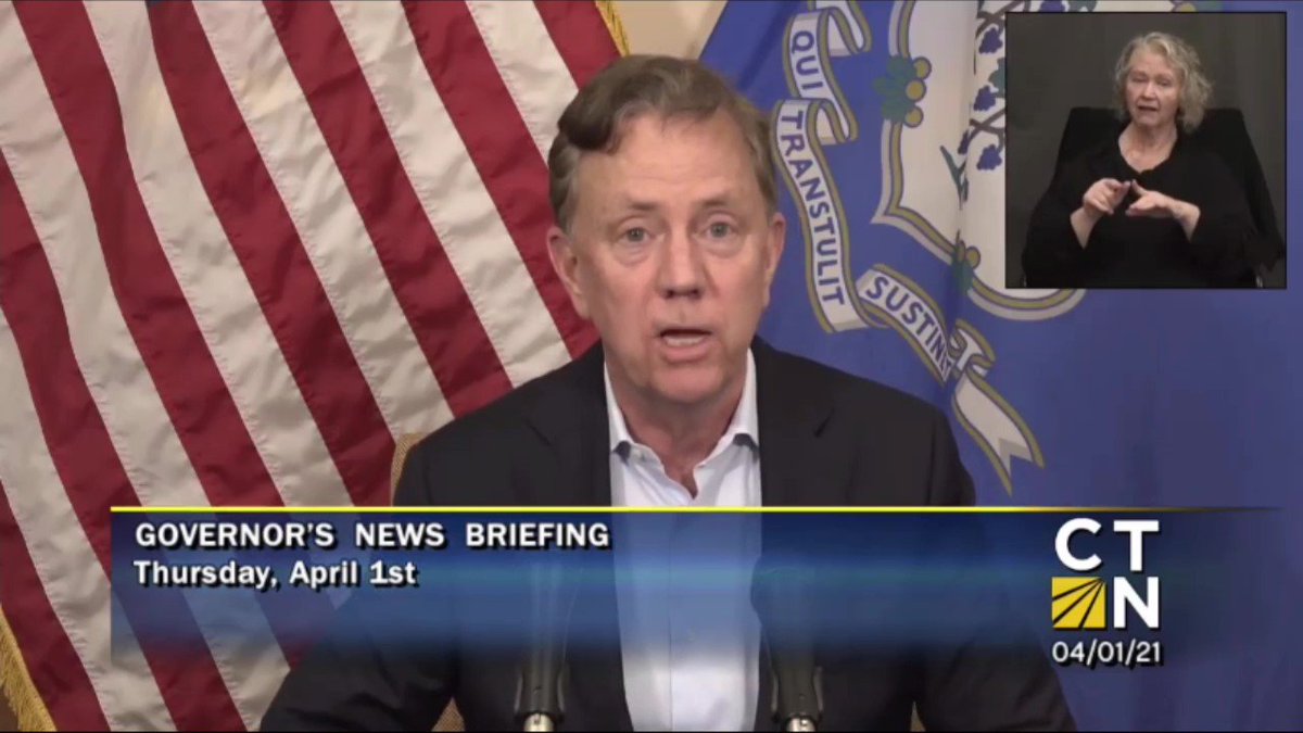 Governor Ned Lamont Icymi Watch Today S News Briefing With The Latest Updates On Covid 19 In Connecticut T Co Vxufcpi0tj