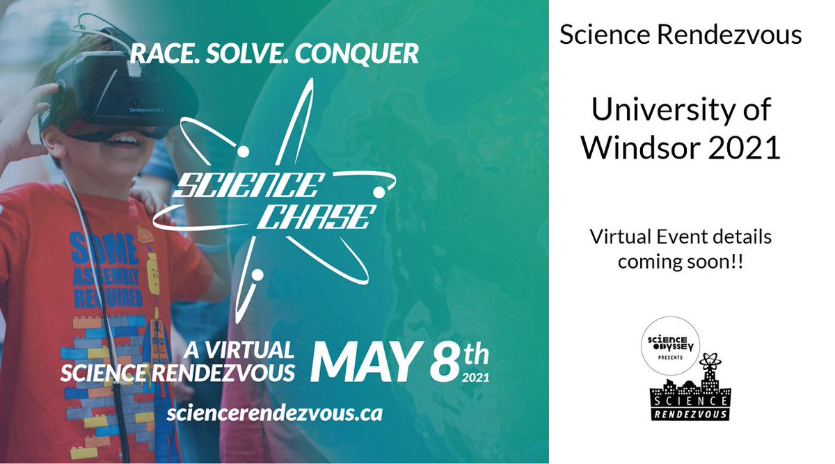 We're excited to share details about virtual Science Rendezvous events with you all very soon!