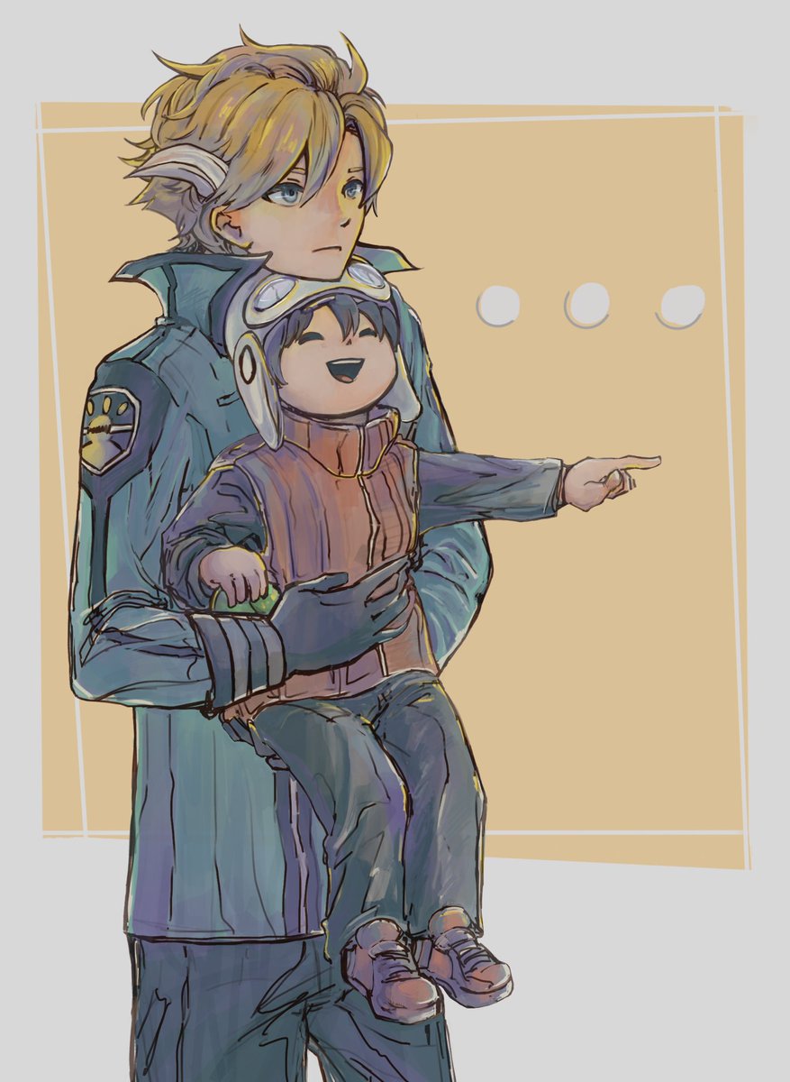 yuneramuki's tweet photo. Another fanart for World Trigger featuring Hyuse and Yotaro

The original pic had a line that was pretty obnoxious looking, which is why I retweet this ;-;
#digitalillustration #WorldTrigger #fanart #animeart https://t.co/M04E1u23fy