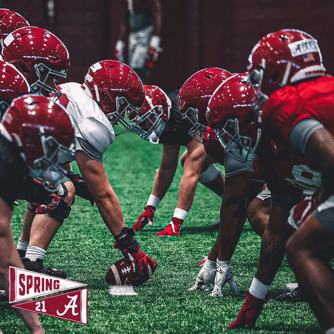 AlabamaFTBL's tweet image. Not foolin’ around! 😤

#BamaFactor #RollTide