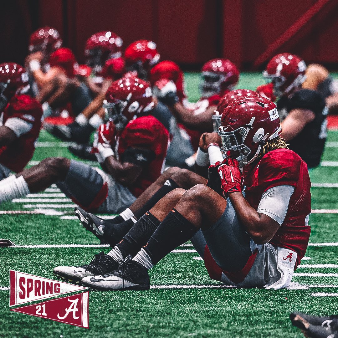 AlabamaFTBL's tweet image. Not foolin’ around! 😤

#BamaFactor #RollTide