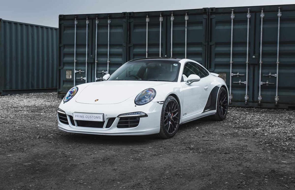 PrimeCustomsUK's tweet photo. We had a lovely Porsche 911 GTS in for a new exhaust today.

This thing sounds incredible and we can't wait to get out for a shoot with it soon! 

This can be added to the list of vehicles and orders we've had recently. https://t.co/meXNK7Ntpb
