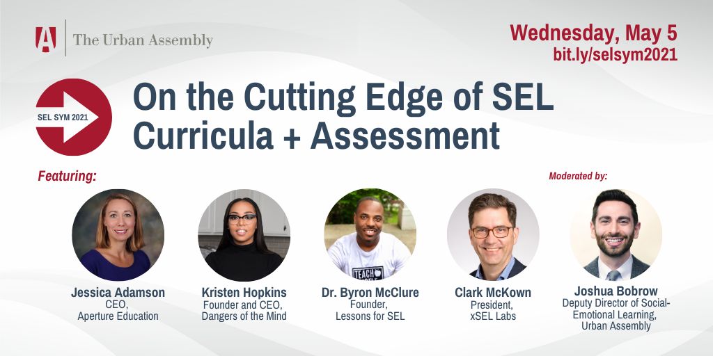xsellabs's tweet photo. All learning is social and emotional! Join us at @UrbanAssembly’s annual Social-Emotional Learning Symposium where sessions focus on making #SEL a student-centered priority. Register now: https://t.co/0VNHzLogwd #SELIsHereToStay #UASELSYM #DrClarkMcKown #xSELLabs #SELweb https://t.co/6wlHaveTUH