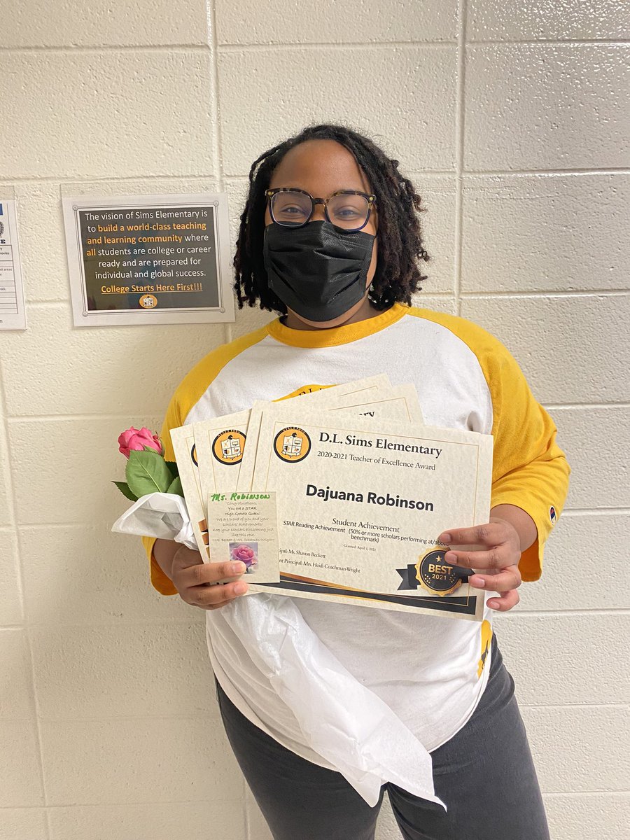 heidi_coachman's tweet photo. Today Ms. Beckett and I celebrated our hard-working teachers and their Star data. Have a safe, relaxing Spring Break, SES family!!! ❤️@BeckettShavon @dl_sims https://t.co/Bu59ZMDxnZ