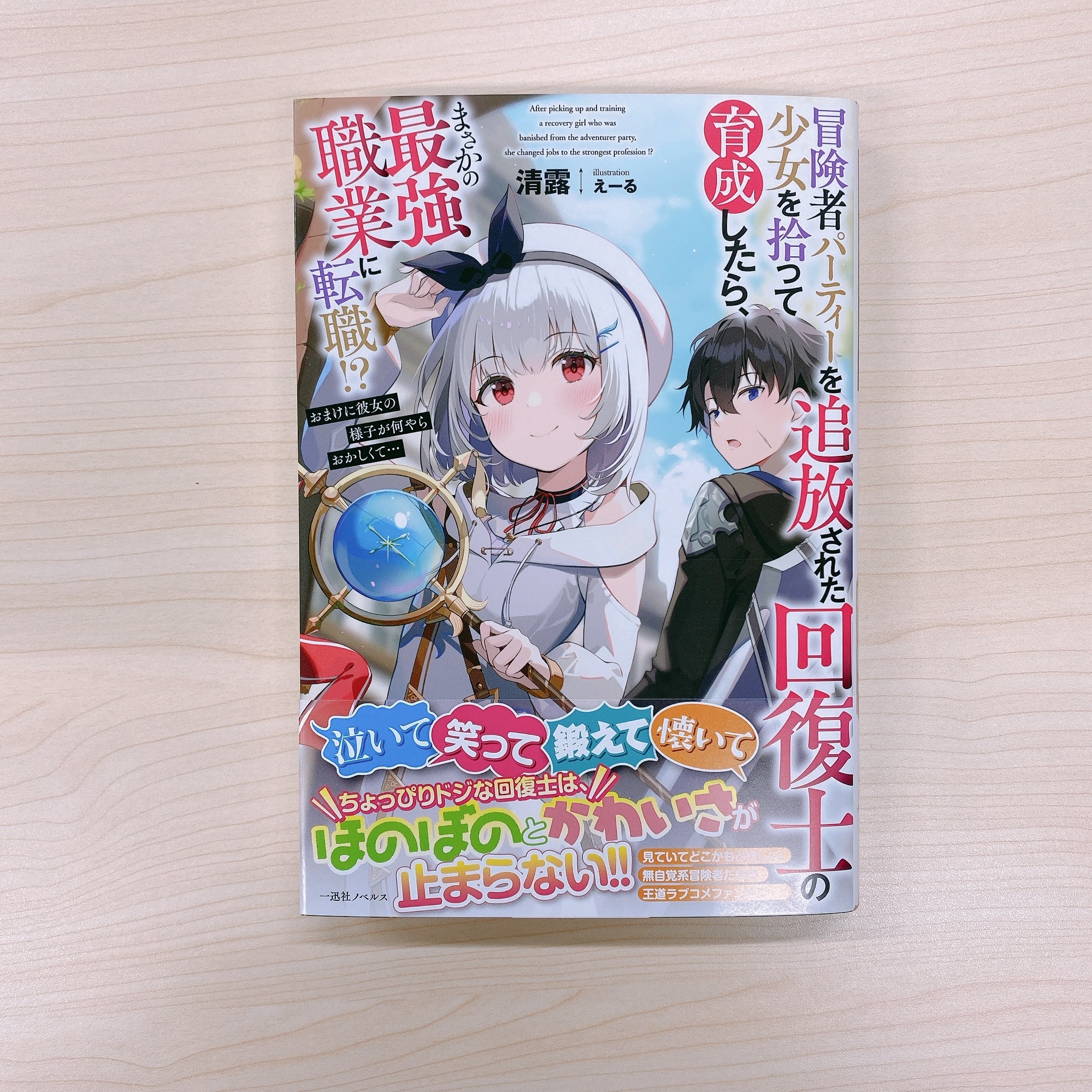 一迅社の宣伝課です 本日発売 一迅社ノベルス 冒険者パーティーを追放された回復士の少女を拾って育成したら まさかの最強職業に転職 おまけに彼女の様子が何やらおかしくて 清露 著 えーる イラスト T Co Ly15aovub1 よろしく