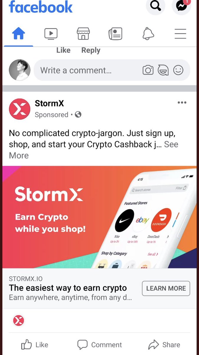 ManiacCryto's tweet photo. @michael_saylor @coinbase $STMX is not kidding this 2021! They will go all in! Road to 10$ Earn while u shop! https://t.co/eruwB7ZJ4r