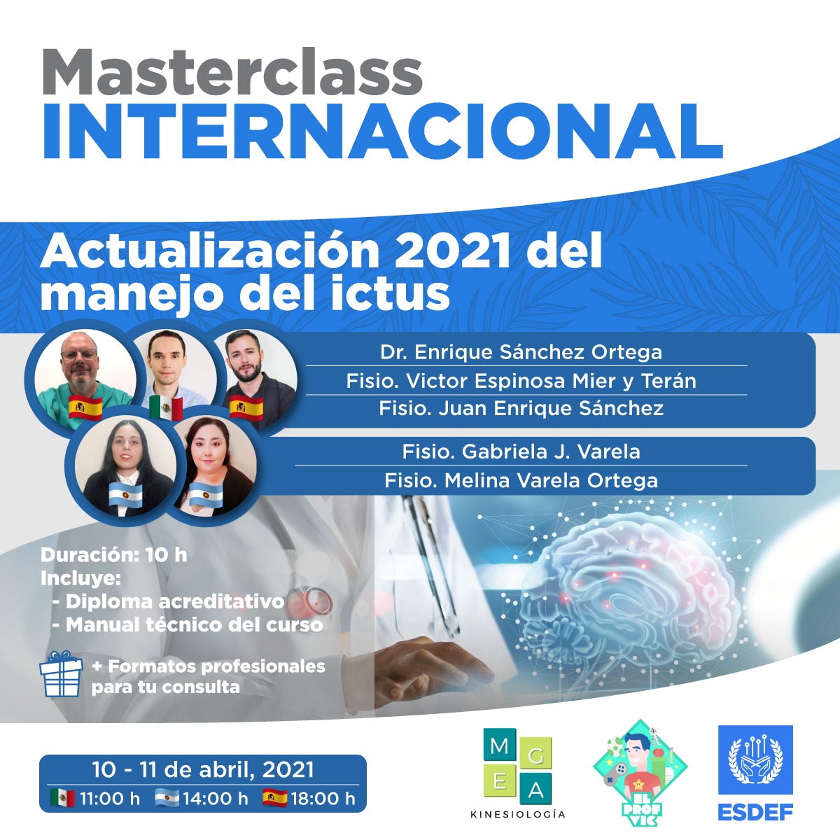 gabyvarela888's tweet photo. #ACV #masterclass2021
🌎 Masterclass Internacional de Actualización del manejo de Ictus!
💻 Formación 100% Online
📌 Te esperamos!
https://t.co/s2dL1N5Ghg https://t.co/vOuIK3EfEF