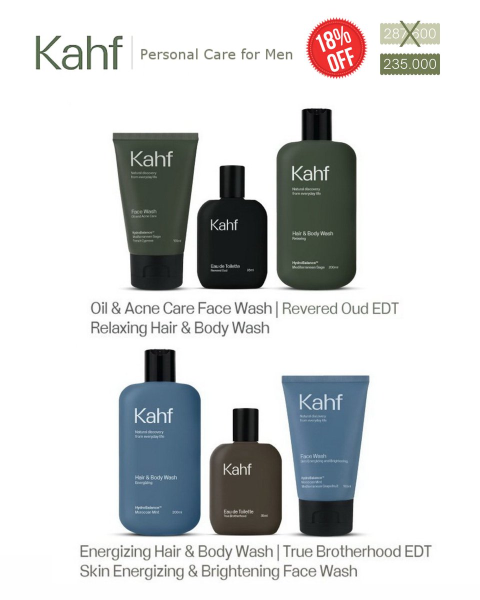 kahf face wash