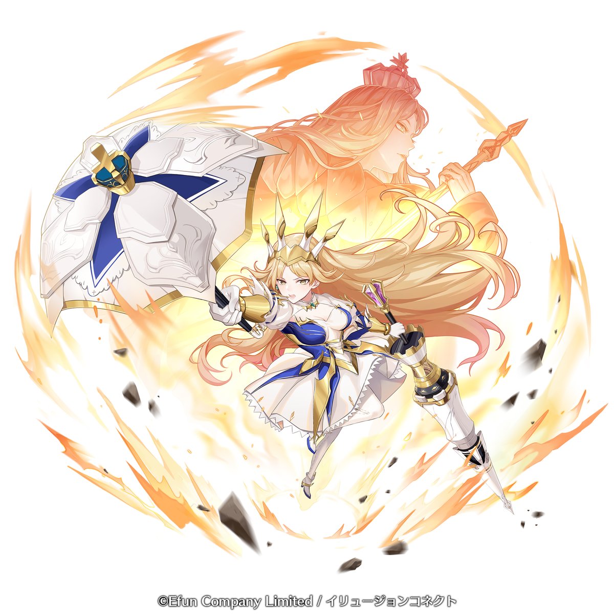 イリュージョンコネクト 公式 超越実装予告 4月7日より フロンティア セレーナ超越姿解放 孤独の道を歩むのが運命だった フロンティア 騎士の美徳に乗っ取って新たな境地にたどり着いたセレーナ 真のコネクターとして目覚めた彼女らと一緒に