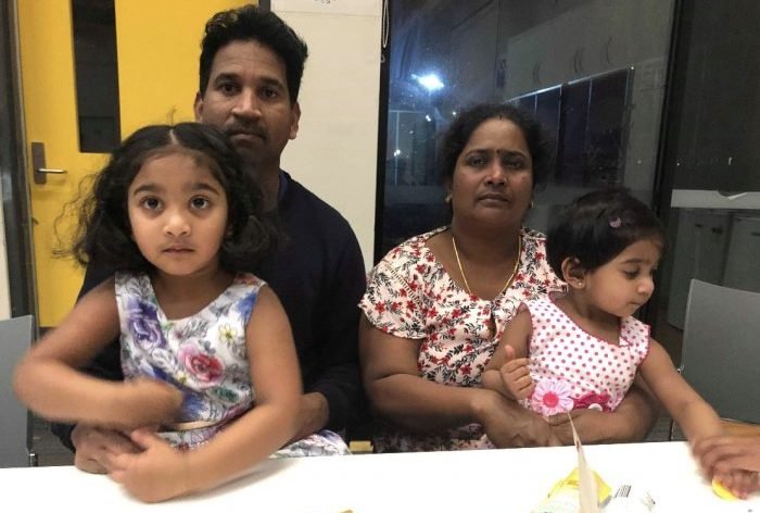 PeterWMurphy1's tweet photo. Dear AUS PM @ScottMorrisonMP,
After posting your Easter message video, did you and your wife Jenny take time to wish Nades &amp; Priya Nadesalingam and their Australian-born daughters Kopika &amp; Tharunicaa a #HappyEaster? Perhaps you could allow them to return #HomeToBilo. ✝️ #auspol https://t.co/5nVd0xU53A