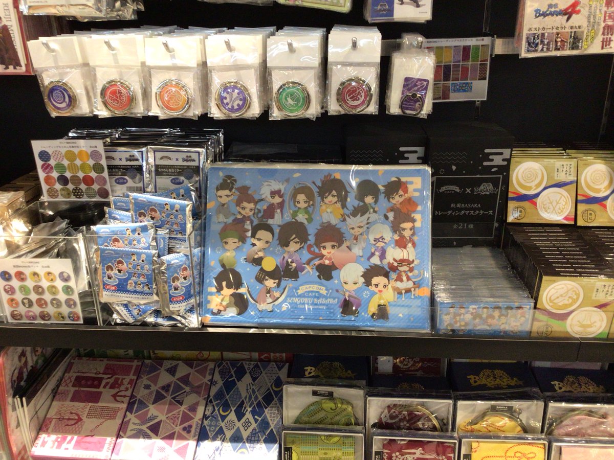 カプコンカフェグッズをご紹介！ 4月2日より「戦国BASARA 15周年