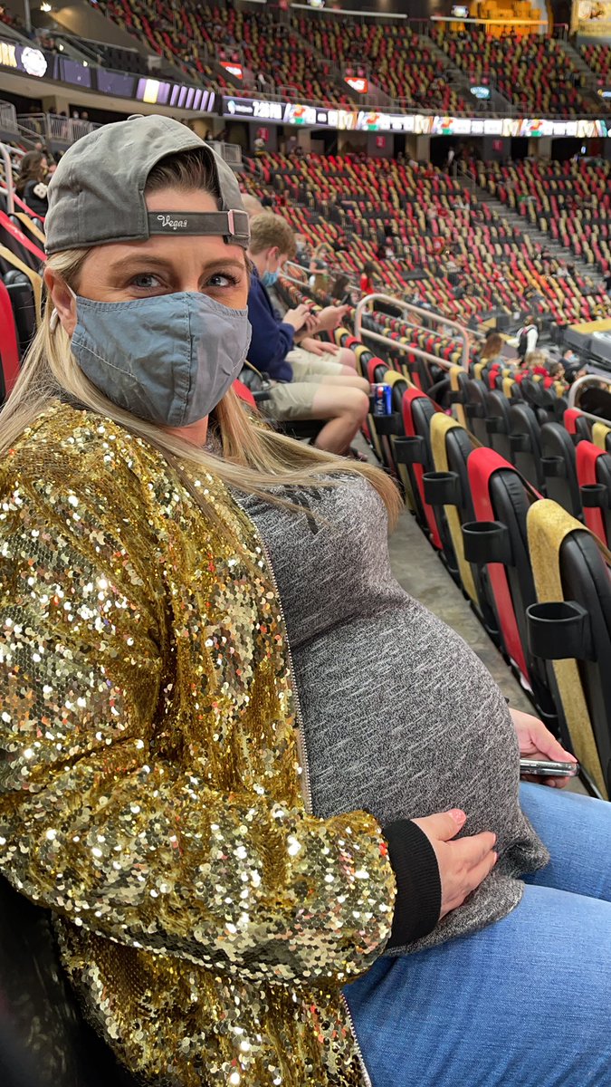 CCompton03's tweet photo. @GoldenKnights Gotta get in 1 last game for baby comes. ##loyalfans #VegasBorn https://t.co/dcqMQ82BrT
