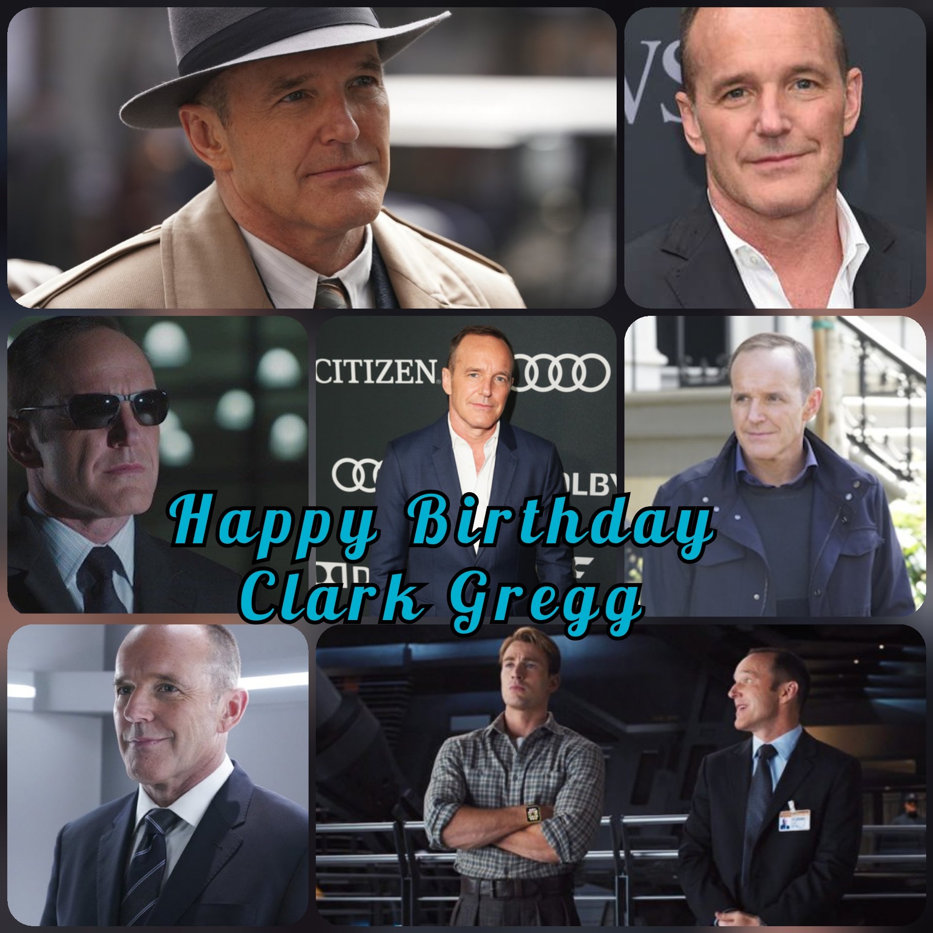 Happy Birthday Clark Gregg.     