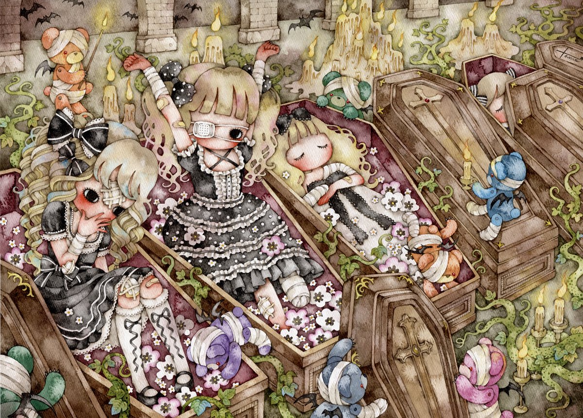 たま 少女主義的水彩画家 Tama3xxx Twitter