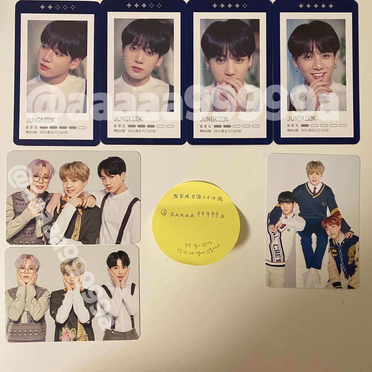 aaaaa99999a's tweet photo. BTS グッズ買取 ジョングク

【譲】画像　ほぼ新品未開封です
【求】買取,交換
交換の場合→ジョングク,ボムギュ
DMへご連絡ください🌸
リプにも続いています↓

#bts買取 #BTSグッズ #btsグッズ買取　#BTSグッズ交換 #btsトレカ交換 #btsミニフォト交換　#btsミニフォト買取　#btsトレカ買取 https://t.co/BkZUkY2GHo