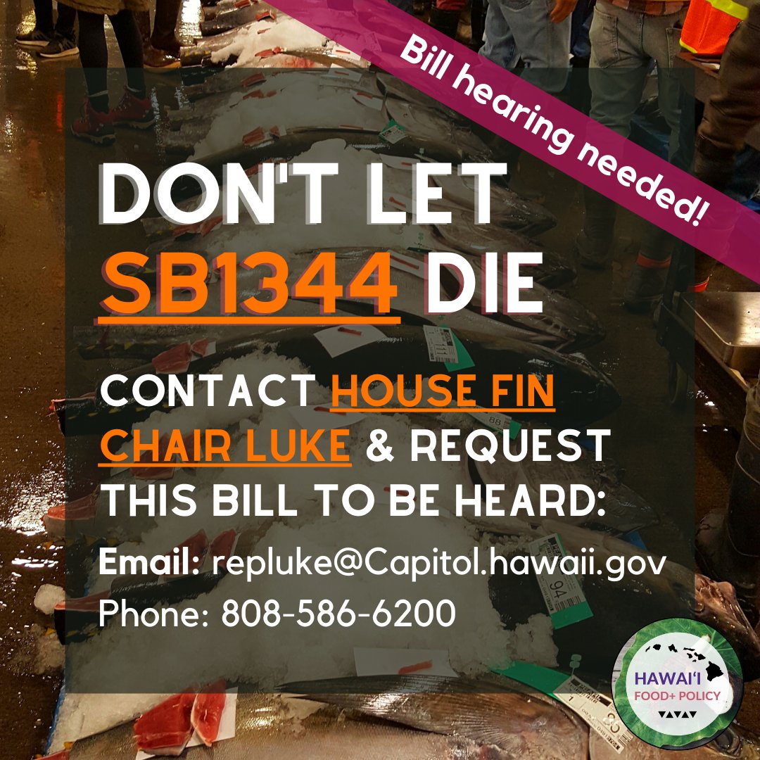 foodpluspolicy's tweet photo. ⚠️ ACTION ALERT ⚠️Do your part to get this bill scheduled for a hearing by contacting FIN Chair Luke &amp; request for her to hear this measure. This bill needs to be heard by April 15 to not die, so please contact Chair Luke ASAP! https://t.co/XSOMJ63KmC