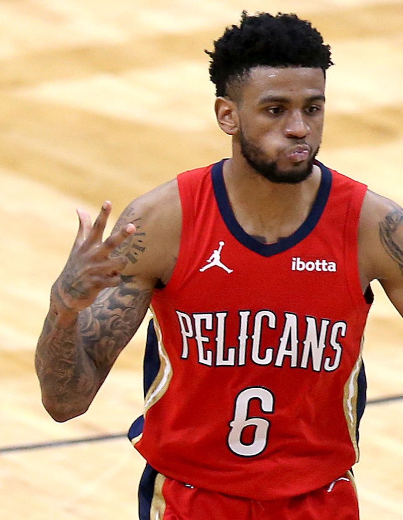 TheDunkCentral's tweet photo. Nickeil Alexander-Walker tonight: 

31 points 
8 rebounds 
3 assists 
13/24 FG
4/7 3PT https://t.co/CIx1Q4vtOu