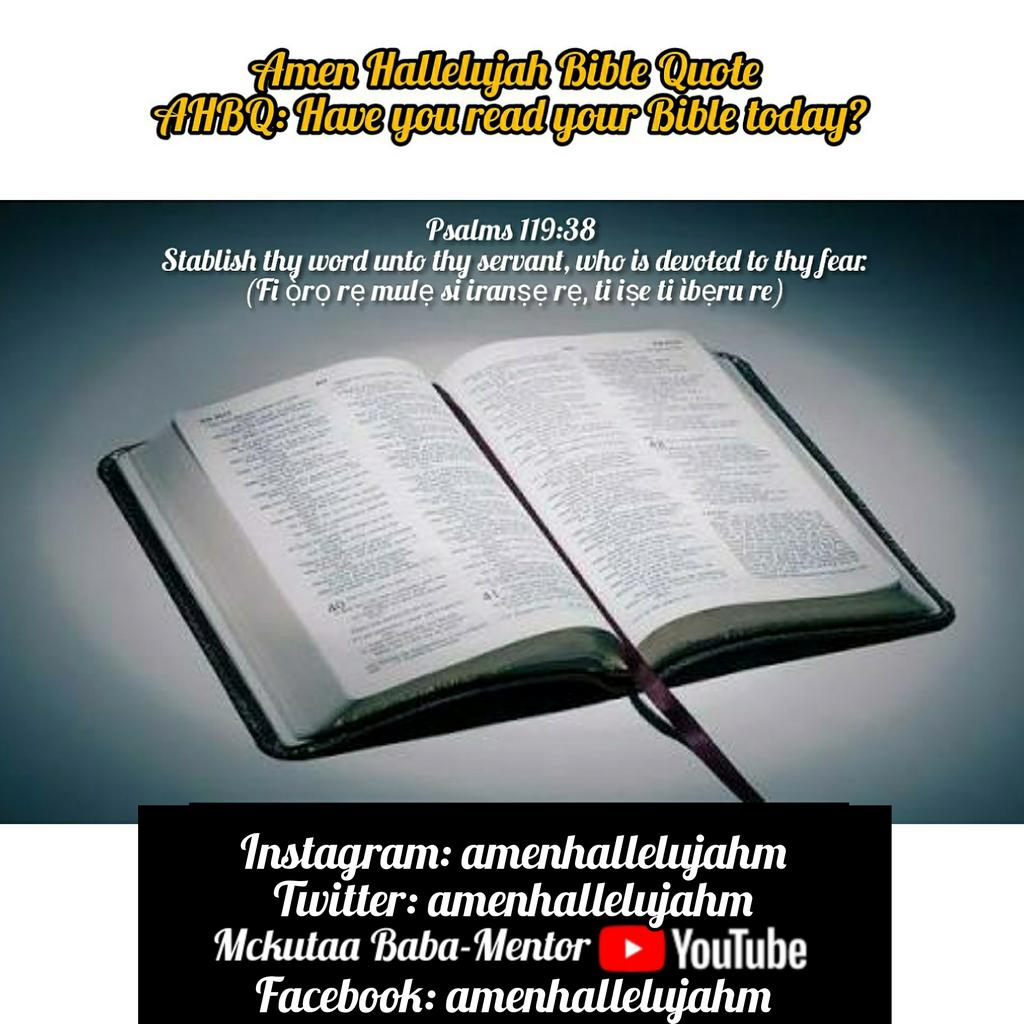 mckutaa's tweet photo. Exodus 8:10 And he said, To morrow. And he said, Be it according to thy word: that thou mayest know that there is none like unto the Lord our God.
#NightofaThousandScriptures
#AHBQ https://t.co/GbqvhLfRq0