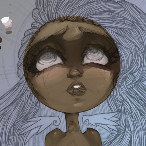Jintastical's tweet photo. One of the pieces I've been working on this week.
#illustration #digitalart #tyrantjin #characterdesign #conceptart #BlackArtist #Angel https://t.co/dmpkJkzjoq