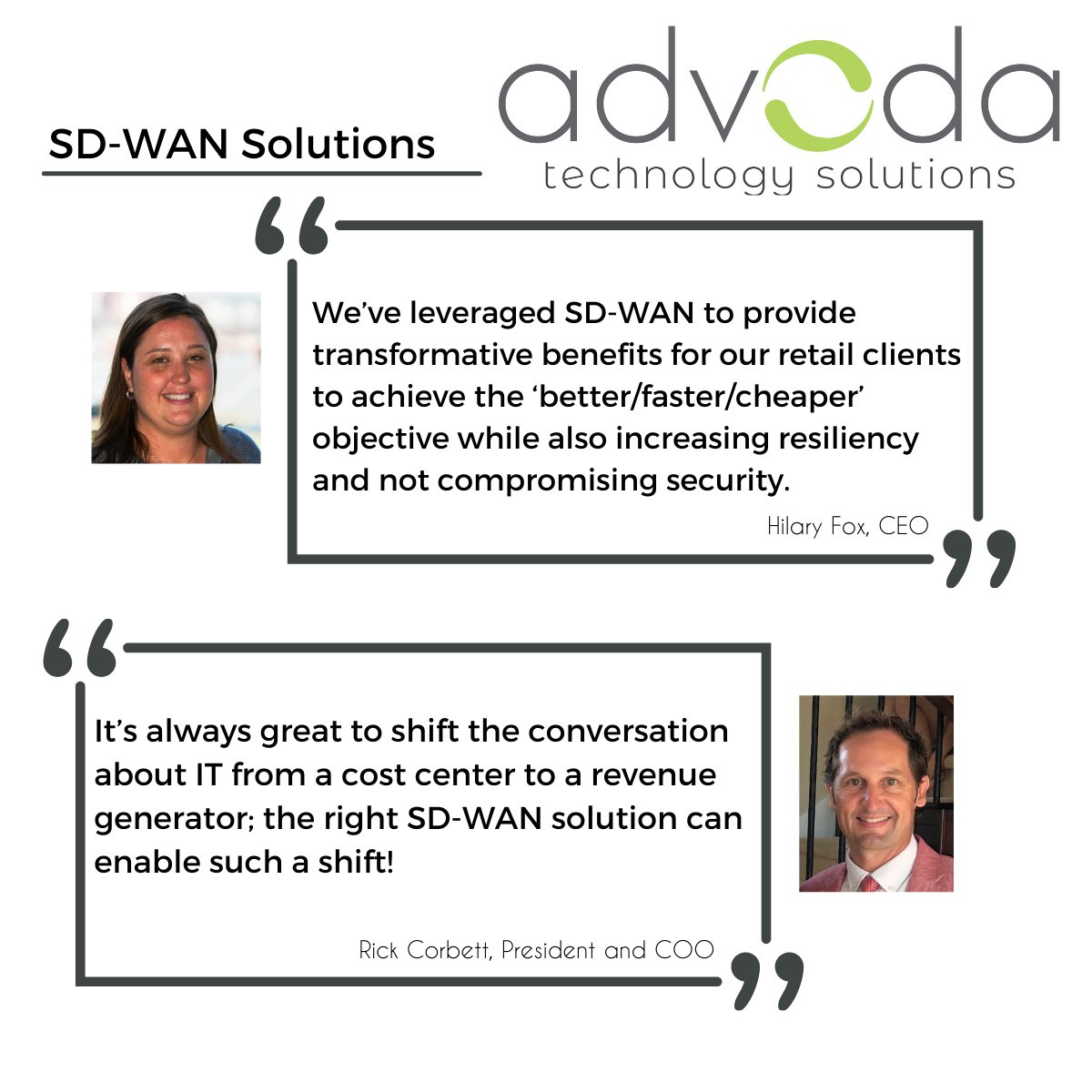 ADVODA's tweet photo. Is your connection supporting your customer experience vision? SD-WAN allows you to deliver a consistent, secure, 24/7 experience to ensure your customers keep choosing you! 

https://t.co/ByxxhBhsjE https://t.co/PVH26KQn0C