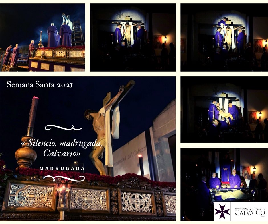 «Silencio, madrugada, Calvario.»
#Tradición
#SemanaSanta2021 
#calvario💜
#losmoraos
#traslospasosdelSeñor
#Cuaresma2021
CC <a href="/PasionEnMerida/">Pasión En Mérida</a> <a href="/ondaceromerida/">Onda Cero Merida</a>