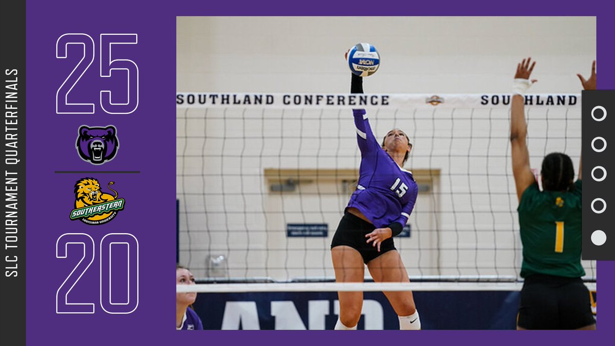 🚨MATCH FINAL🚨

ON TO THE SEMI-FINALS!

Sugar Bears win it in four and now are set up for a matchup against Sam Houston tomorrow at noon 💪

#BearClawsUp #WeAreOne