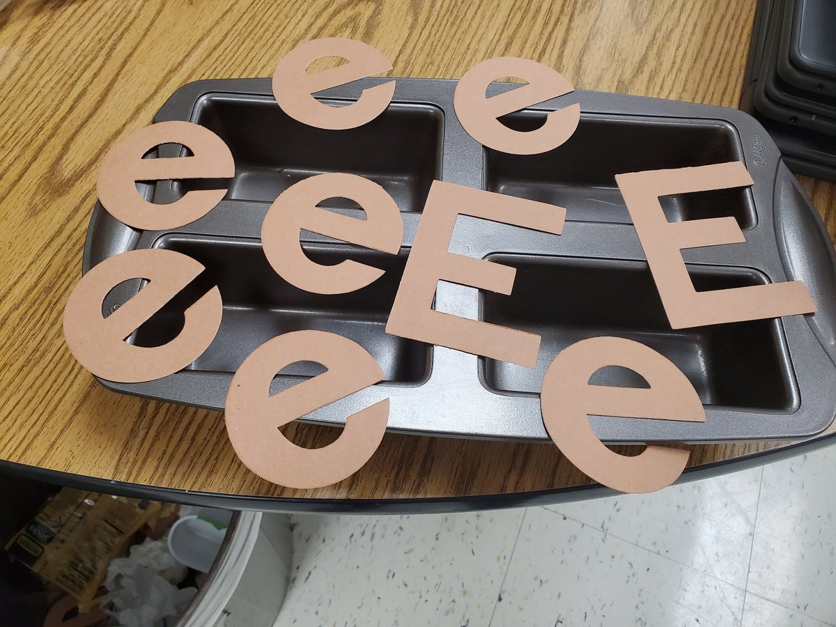 Made my Kindergarten students Brown-EEs today! Happy April Fools!!!