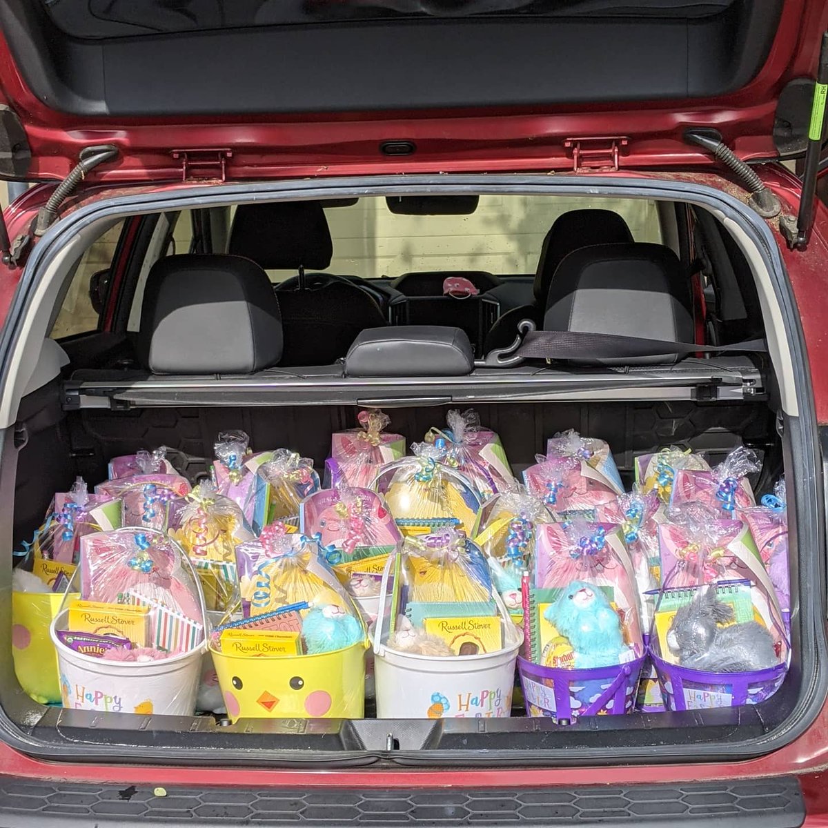 Denise Mestanza-Taylor (@_run_dmt_) on Twitter photo Thanks to my amazing network of friends, I was able to fill and deliver 30 Easter baskets for the <a href="/MOWTampa/">MealsOnWheelsofTampa</a> kids as part of the <a href="/TBNEH/">Tampa Bay Network To End Hunger</a> program. We even have additional money to donate for more meals. ❤️🐰🍫🐣 #GiveThanksNotPranks Thanks to my amazing network of friends, I was able to fill and deliver 30 Easter baskets for the <a href="/MOWTampa/">MealsOnWheelsofTampa</a> kids as part of the <a href="/TBNEH/">Tampa Bay Network To End Hunger</a> program. We even have additional money to donate for more meals. ❤️🐰🍫🐣 #GiveThanksNotPranks