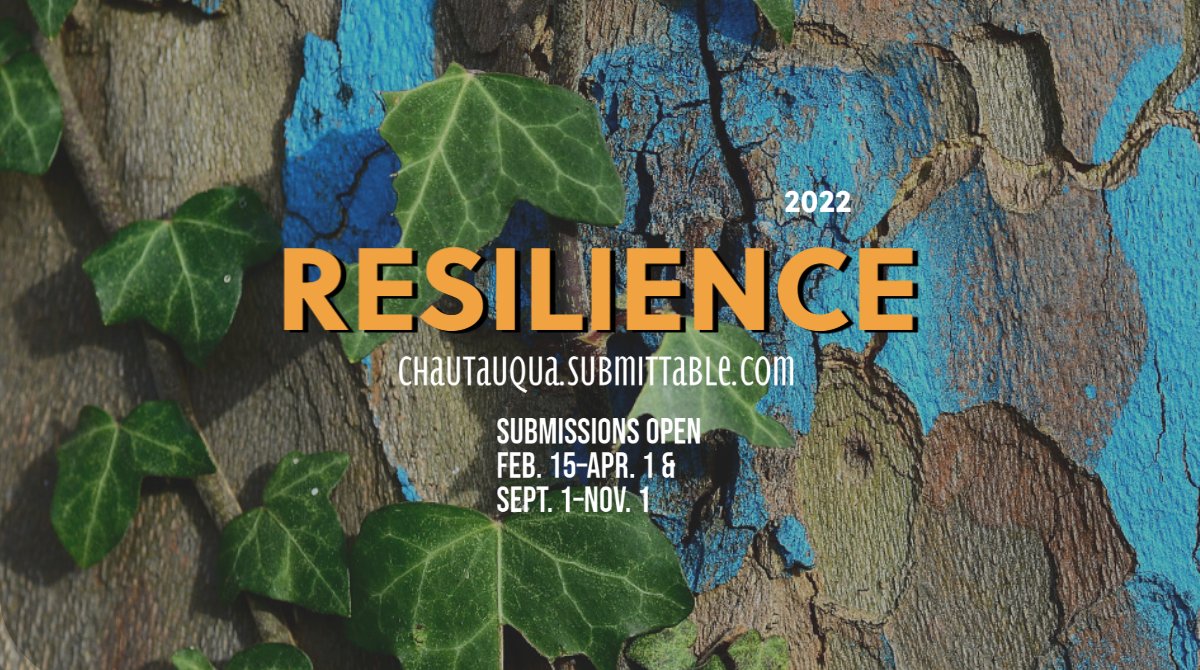 There are still a few hours left to submit to our Resilience issues before our submissions close until September! We look forward to reading your poetry, fiction, and nonfiction: chautauqua.submittable.com