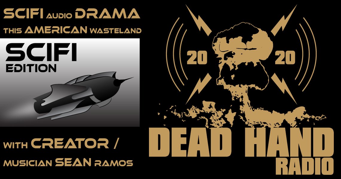 AndrewHallCom's tweet image. NEW DEAD HAND RADIO - SCIFI EDITION

andrewhall.com/this-american-…

In this episode - This American Wasteland Audio Drama Creator / Musician Sean Ramos @srsounddesign @TAWaudiodrama 

We talk about the challenges and process of creating an audio drama. #scifi #PostApocTwitter