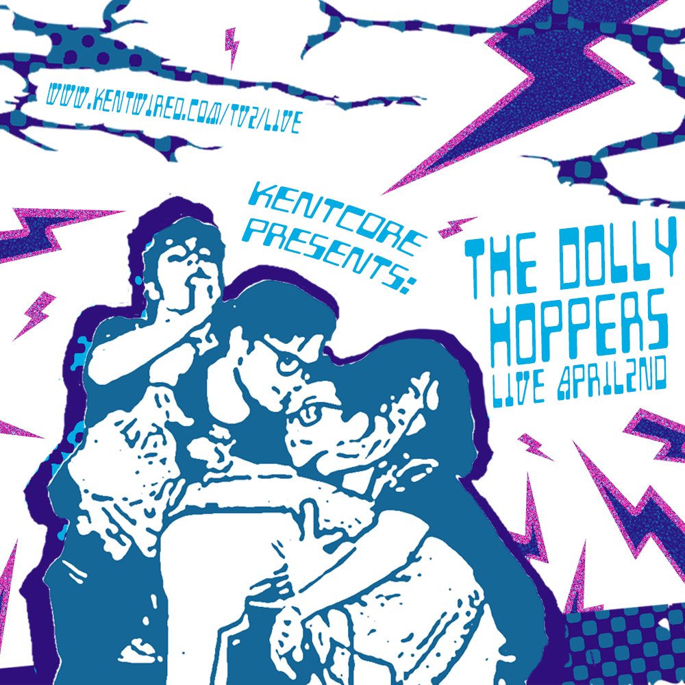 Consider yourselves April Fooled.

Catch The Dollyhoppers tomorrow at 9pm. Same kentcore time, same kentcore channel.
